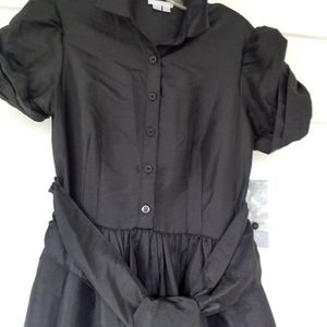 NWT London Times 50s-Esque BLK Dress, 8